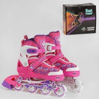 Ролики BEST ROLLER размер 30-33 розовый