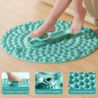 Коврик ортопедический массажный магнитный с массажным мячиком Gemini Sport MYG-4204 Бирюзовый Коврик ортопедический массажный магнитный с массажным мячиком Gemini Sport MYG-4204 Бирюзовый