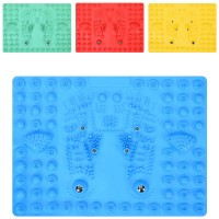 Коврик ортопедический массажный с магнитнами YG-4785 Зеленый Коврик ортопедический массажный с магнитнами YG-4785 Зеленый