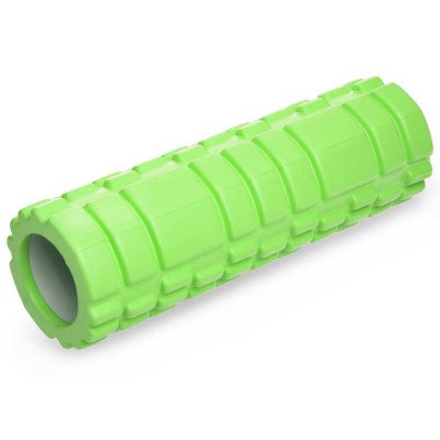 Роллер для занятий йогой и пилатесом G1888-GR 30см*8,5см зеленый