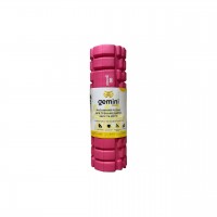 Роллер для занятий йогой и пилатесом Gemini GY-1999P 30см*9,5см розовый