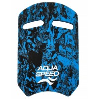 Доска для плавания  Aqua Speed SWIRL PULLBUOY 61247 Синий, челый Уни 43х28х3,6см 162-10 (Оригинал)