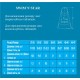 Ласты для плавания  размер 27-29 желто-оранжевый GF-2737-3-OY