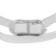 Очки для плавания Speedo ​​Fastskin Pure Focus Mirror зеленый, белый Уни OSFM 8-091026W/GRW