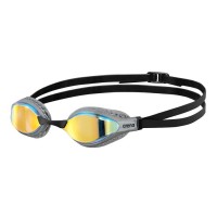 Очки для плавания Arena AIR-SPEED MIRROR серый, черный Уни OSFM 003151-201 (Оригинал)