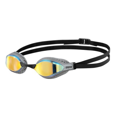 Очки для плавания Arena AIR-SPEED MIRROR серый, черный Уни OSFM 003151-201 (Оригинал)