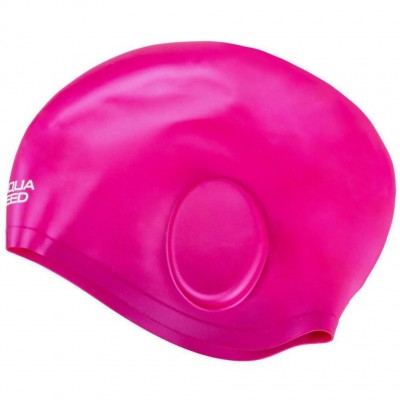Шапка для плавания Aqua Speed ​​EAR CAP VOLUME 60472 розовый OSFM 284-03 (Оригинал)