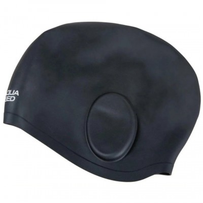 Шапка для плавания Aqua Speed ​​EAR CAP VOLUME 604755 черный OSFM 284-07 (Оригинал)