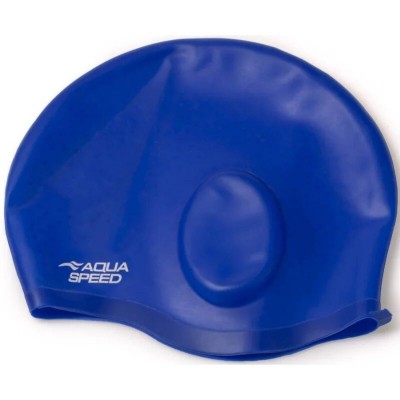 Шапка для плавания Aqua Speed ​​EAR CAP Comfort 9891 Синий OSFM 289-01 (Оригинал)
