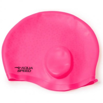 Шапка для плавания Aqua Speed ​​EAR CAP Comfort 9893 Розовый OSFM 289-03 (Оригинал)