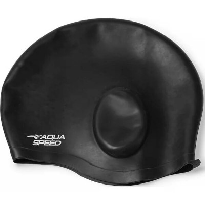 Шапка для плавания Aqua Speed ​​EAR CAP Comfort 9894 Черный OSFM 289-07 (Оригинал)