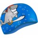 Шапка для плавания Aqua Speed ​​KIDDIE Shark 1783 cиний Дет OSFM (Оригинал)