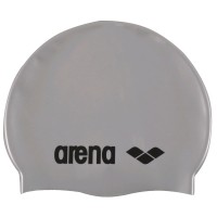 Шапка для плавания Arena CLASSIC SILICONE JR серый Дет OSFM 91670-051 (Оригинал)