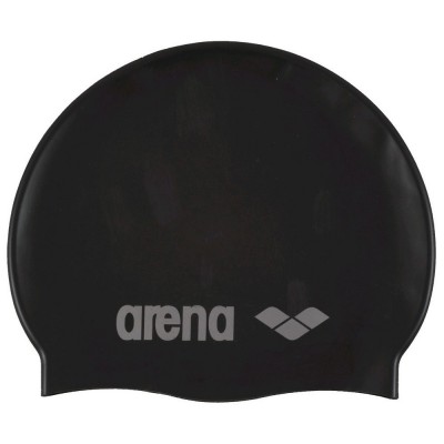 Шапка для плавания Arena CLASSIC SILICONE черный Уни OSFM 91662-055 (Оригинал)