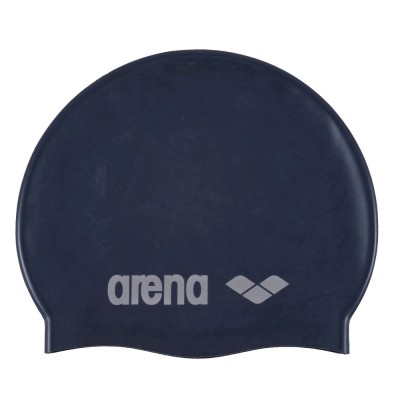 Шапка для плавания Arena CLASSIC SILICONE JR темно-синий Дет OSFM 91670-071 (Оригинал)