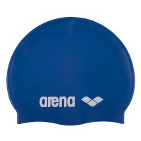 Шапка для плавания Arena CLASSIC SILICONE синий Уни OSFM 91662-071 (Оригинал)