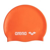 Шапка для плавания Arena CLASSIC SILICONE оранжевый Уни OSFM 91662-106 (Оригинал)