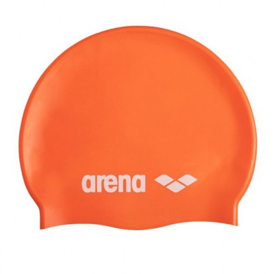 Шапка для плавания Arena CLASSIC SILICONE оранжевый Уни OSFM 91662-106 (Оригинал)