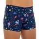 Плавки боксеры для мальчиков для плавания Планеты возраст 6-8 лет темно-синий-синий PL-2614 6 Плавки боксеры для мальчиков для плавания Планеты возраст 6-8 лет темно-синий-синий PL-2614 6