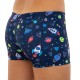 Плавки боксеры для мальчиков для плавания Планеты возраст 6-8 лет темно-синий-синий PL-2614 6 Плавки боксеры для мальчиков для плавания Планеты возраст 6-8 лет темно-синий-синий PL-2614 6