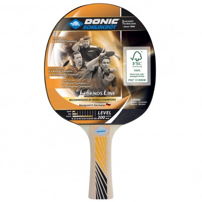 Ракетка для настольного тенниса Donic-Schildkrot Legends 200 FSC 705221 (Оригинал)