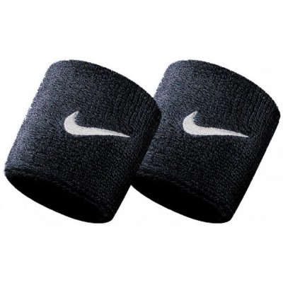Напульсник Nike SWOOSH WRISTBANDS 2 PK черный N.NN.04.010.OS (Оригинал)