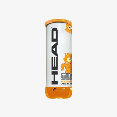 Мячи для тенниса М'ячі для тенісу Head TIP Orange 3B банка 3шт. 578123 (Оригинал)