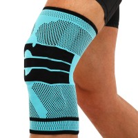 Наколенник бандаж с силиконовым кольцом MUTE M-L 1шт 9066-CYAN   L
