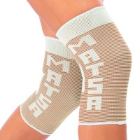 Наколенник бандаж эластичный MATSA 2шт MA-0026BEIGE