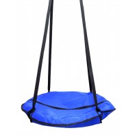 Качели подвесные для детей и взрослых, гнездо аиста Blue (синий) KK-01BL