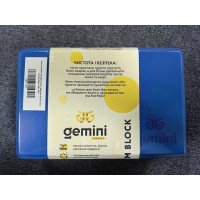 Блок для йоги Gemini Eva Pro 180грам 23х15х7,5см (Синий) Blue GBK-1001