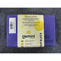 Блок для йоги Gemini Eva Pro 180грам 23х15х7, 5см (Фиолетовый) Purple GBK-1011