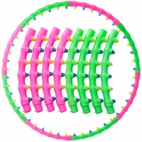 Обруч массажный Хула Хуп Hula Hoop JS-6005 8 секций