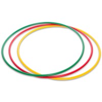 Обруч цельный гимнастический пластиковый PG-5048-85