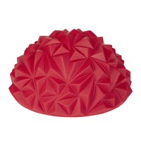 Полусфера массажная балансировочная 260грамм Риф Gemini GB002-RED красный