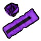 Утяжелители-манжеты песок по 0,5кг черно-фиолетовый G8836-1