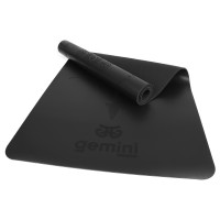 Коврик для йоги каучуковый полиуретан Pro Gemini 183см*68cm*5mm PUY-2899BK
