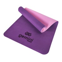 Коврик для фитнеса и йоги Gemini Sport TPE+TC 6мм GE-60006