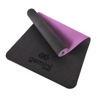 Коврик для фитнеса и йоги Gemini Sport TPE+TC 6мм GE-60013