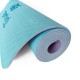 Коврик для фитнеса и йоги TPE+TC 6мм Gemini Pro GE-6LBLV