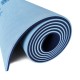 Коврик для фитнеса и йоги TPE+TC 6мм Gemini Pro GE-6LBL