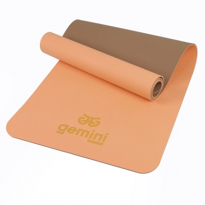 Коврик для фитнеса и йоги Gemini Sport TPE+TC 6мм GE-60026