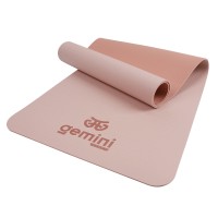 Коврик для фитнеса и йоги Gemini Sport TPE+TC 6мм GE-60027