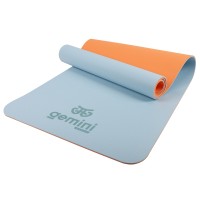 Коврик для фитнеса и йоги Gemini Sport TPE+TC 6мм GE-60029