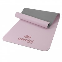 Коврик для фитнеса и йоги Gemini Sport TPE+TC 6мм GE-60030