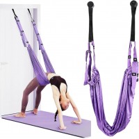 Гамак для йоги с креплением на дверь Air Yoga rope LT-2090