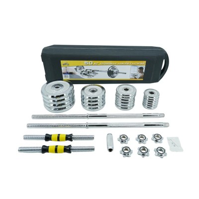 Комплект штанга и гантели Gemini Sport 50кг GA-8010-50