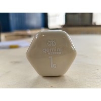 Гантель для фитнеса с виниловым покрытием 2шт по 1.0кг Gemini Sport GSD-1.0MILK Гантель для фитнеса с виниловым покрытием 2шт по 1.0кг Gemini Sport GSD-1.0MILK