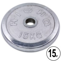 Блины (диски) хромированные GA-1452-15P 52мм 15кг