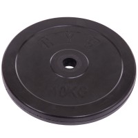 Блины (диски) обрезиненные GА-1444-10 30мм 10кг черный
